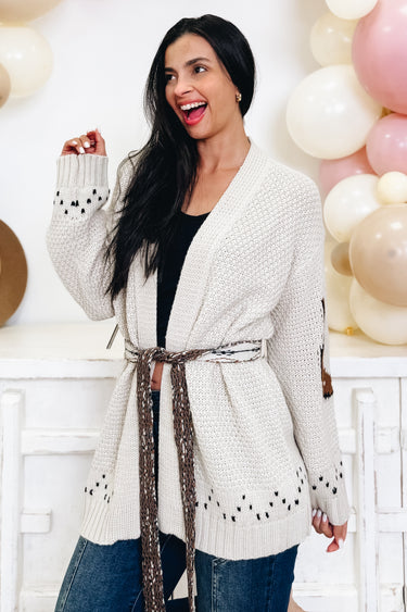 Sweet Mimi Belted Cardigan