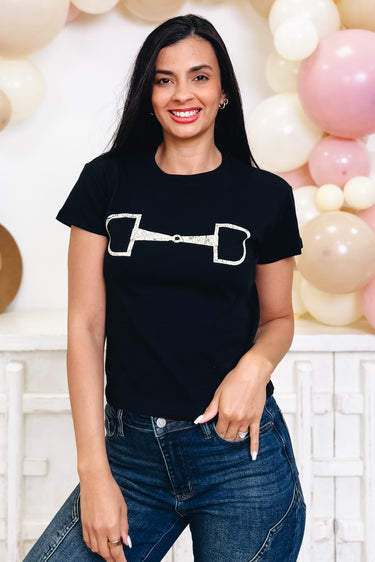Horse Bit Ridin' Tee - 2 Colors!
