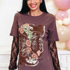 Floral Cowgirl Top - 2 Colors!
