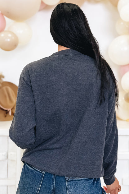 Country Western Embroidered Sweatshirt - 3 Colors!