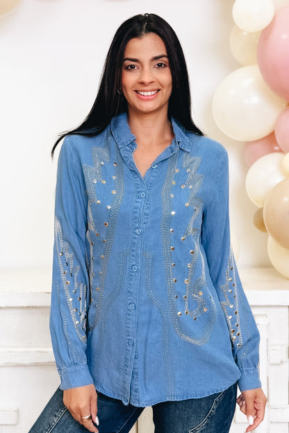 Line Dancing Queen Tops