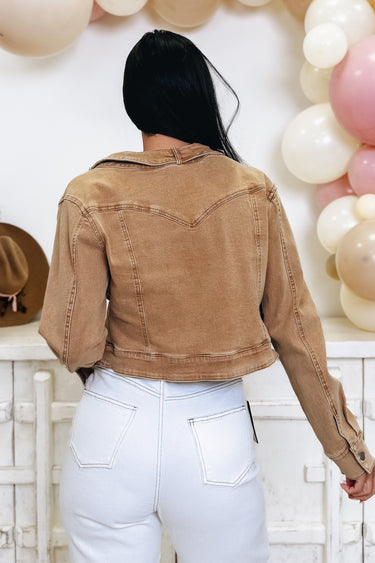 Favorite Part Of You Western Buckle Denim Jacket