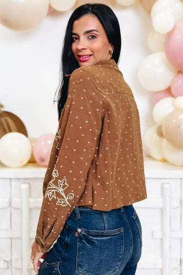 Desert Sky Button Down Top