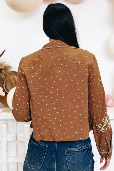 Desert Sky Button Down Top