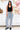 Count On Me By Blue B - Mid Rise Western Jeans - Light Wash