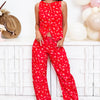 Saddle Up For A Good Western Pants - Red Multi