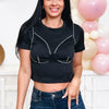 Without A Trace Top - 2 Colors!