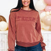TEXAS Flocked Sweatshirt