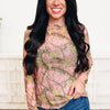 Real Tree Camo Top - Pink