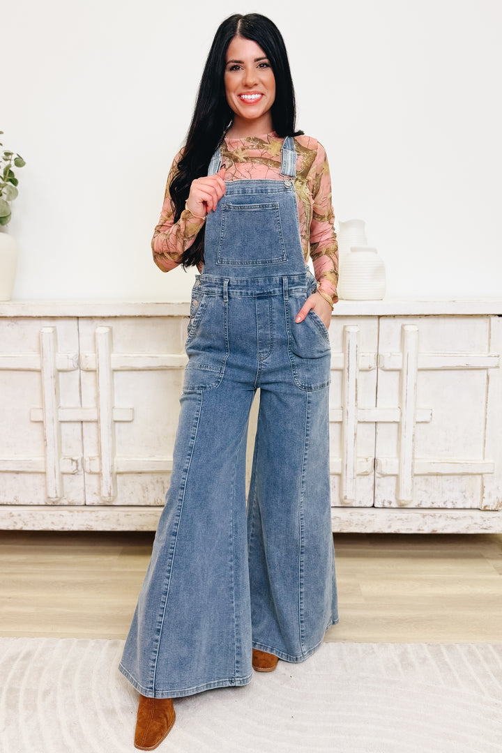 For The Long Haul Denim Overalls