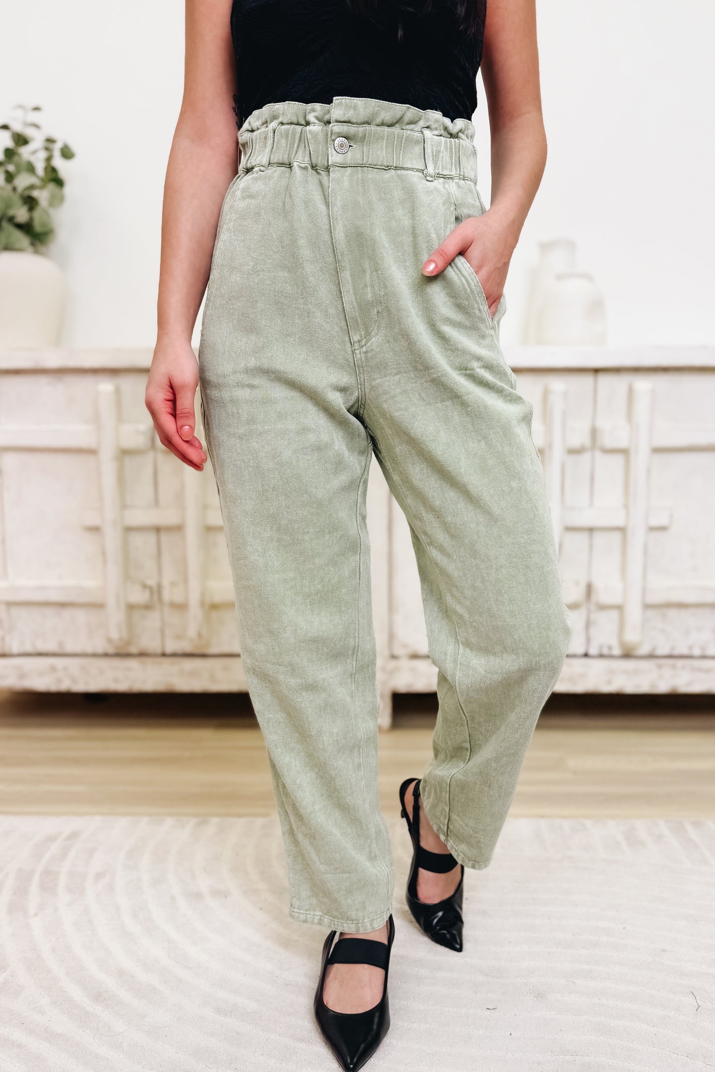 Walking On Main Street Pants -2 Colors!