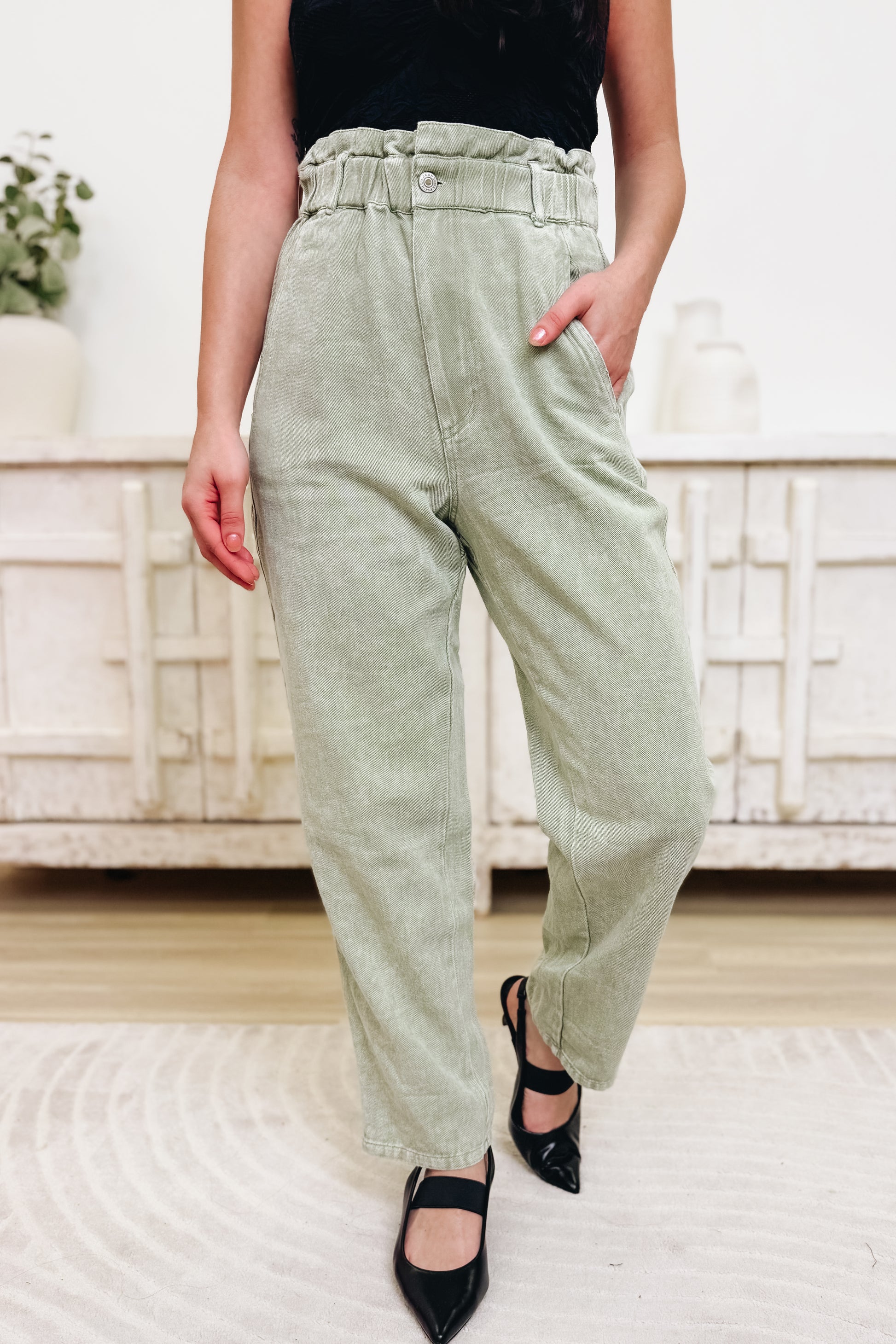 Walking On Main Street Pants -2 Colors!