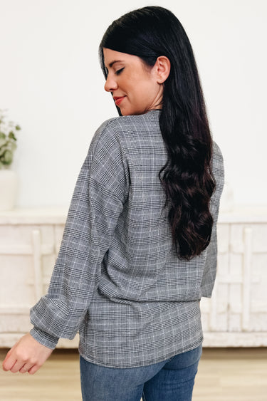 Can I Get A Witness Plaid Pullover