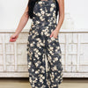 Like A Farmer Floral Overalls