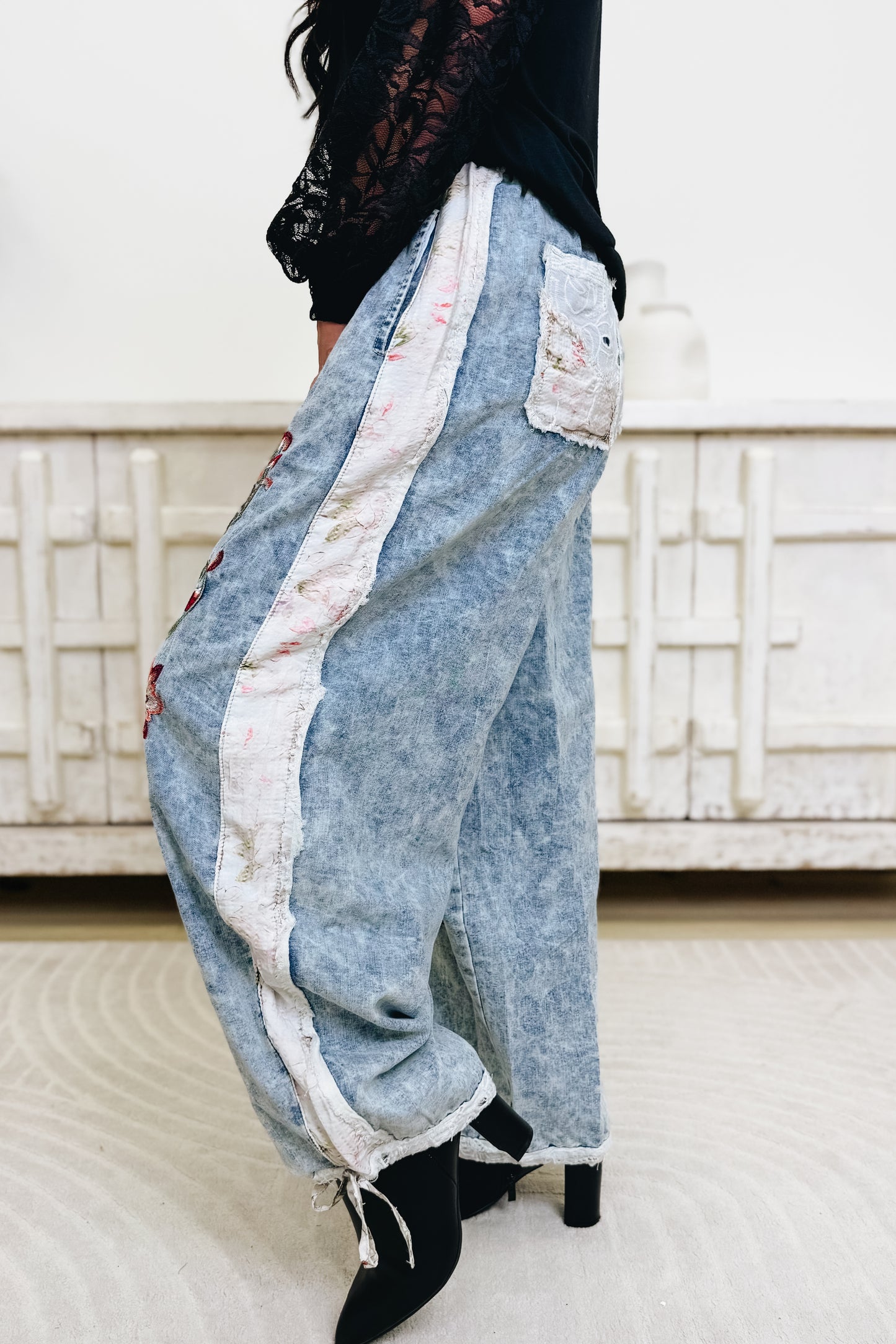 When In Rome Joggers - Denim