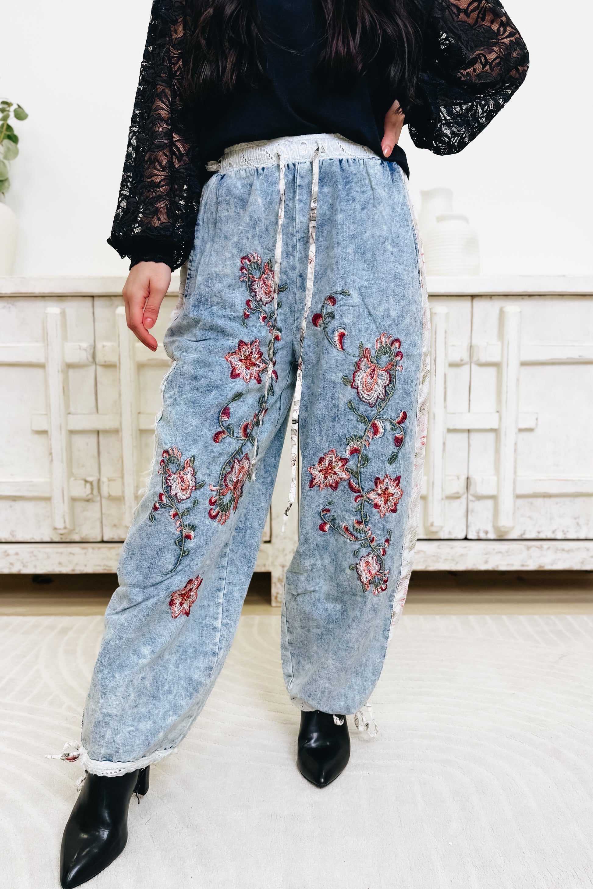 When In Rome Joggers - Denim