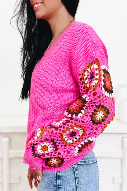 Pattern Transitions Sweater - 2 Colors!