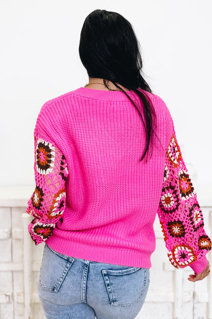 Pattern Transitions Sweater - 2 Colors!