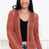 Open Horizons Crochet Cardigan- 3 Colors!