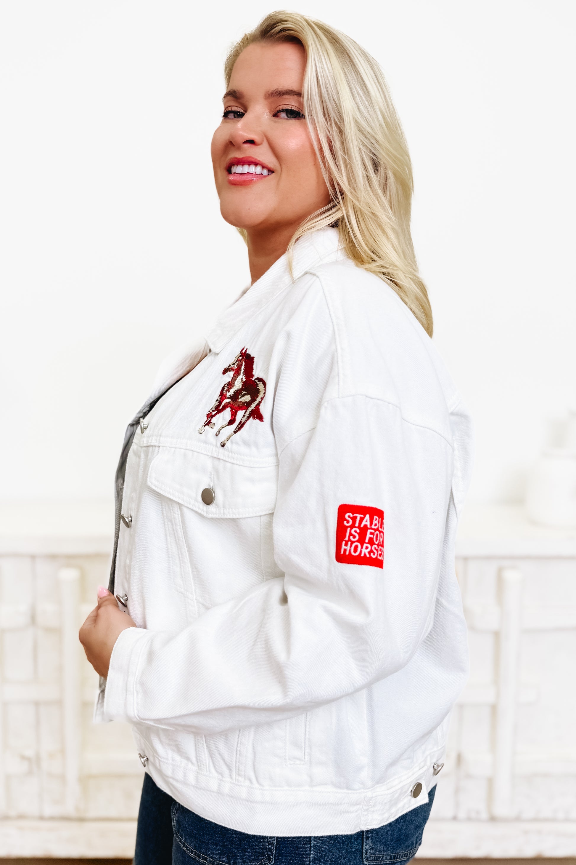 This Ain't My First Rodeo Denim Jacket