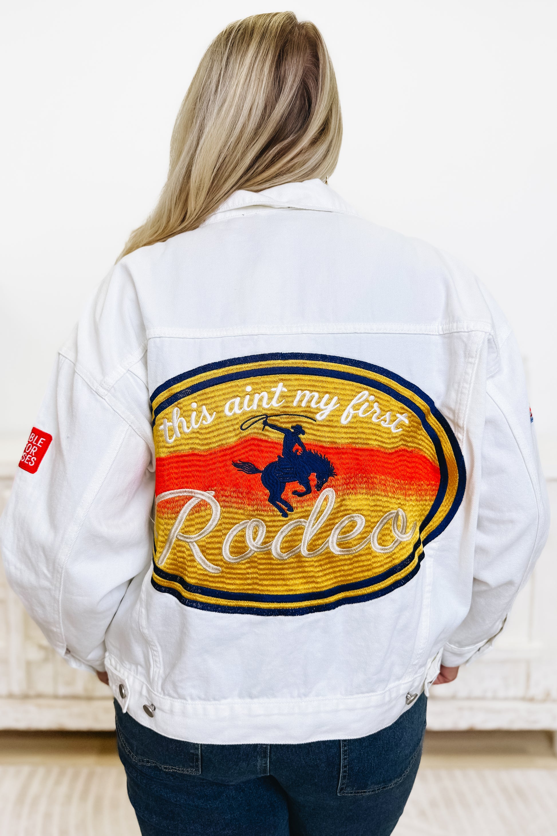 This Ain't My First Rodeo Denim Jacket