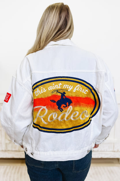 This Ain't My First Rodeo Denim Jacket