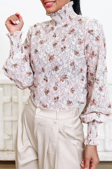Petal Cascade Floral Top
