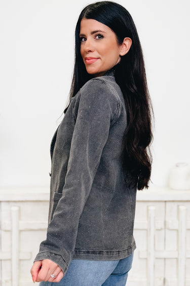 Shine & Glow Rhinestone Denim Jacket