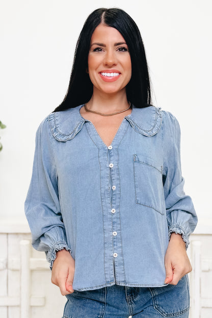 That's All Me Button Down Top