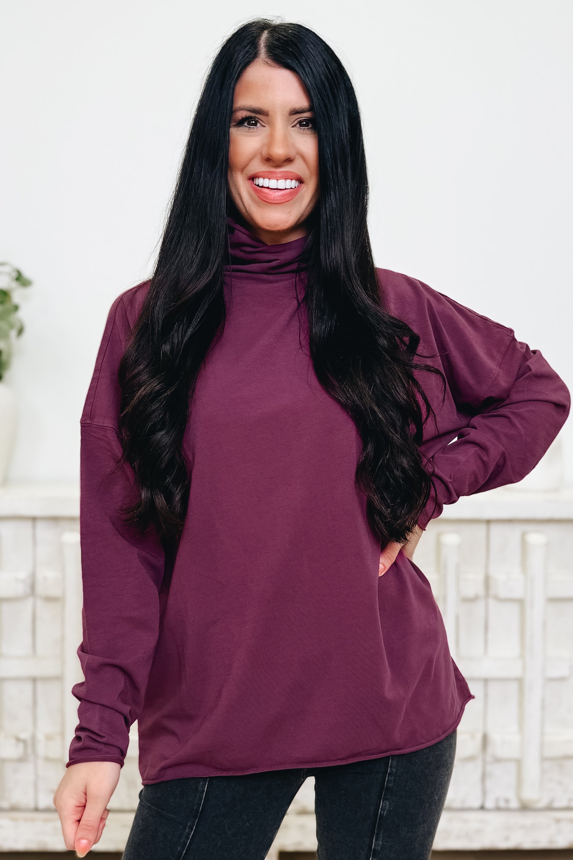 Endlessly Cool Turtleneck Top - 3 Colors!