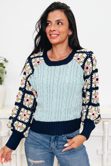 Whatcha Say Crochet Sweater - 2 Colors!