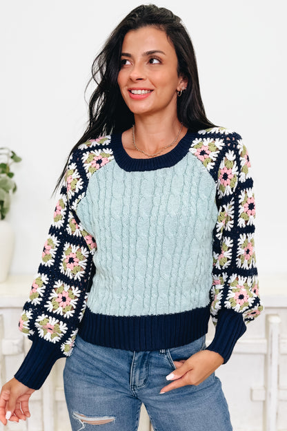 Whatcha Say Crochet Sweater - 2 Colors!