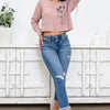 Going Full Throttle By Mica - Distressed Skinny Jeans