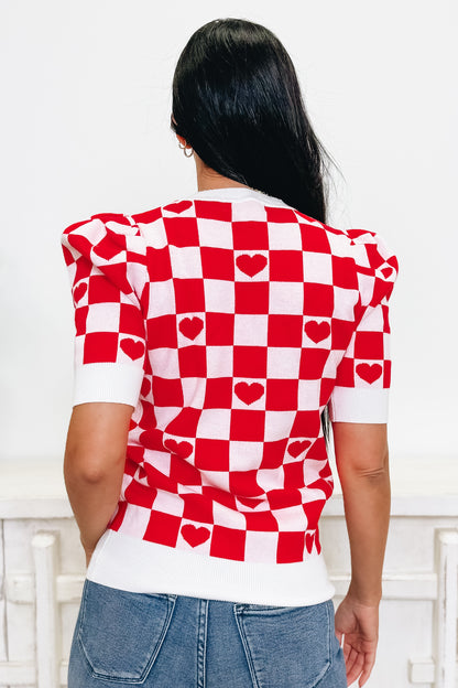 Checking The Boxes Sweater - 2 Colors!