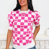 Checking The Boxes Sweater - 2 Colors!