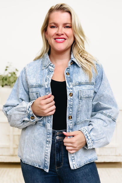 All In On It Denim Jacket