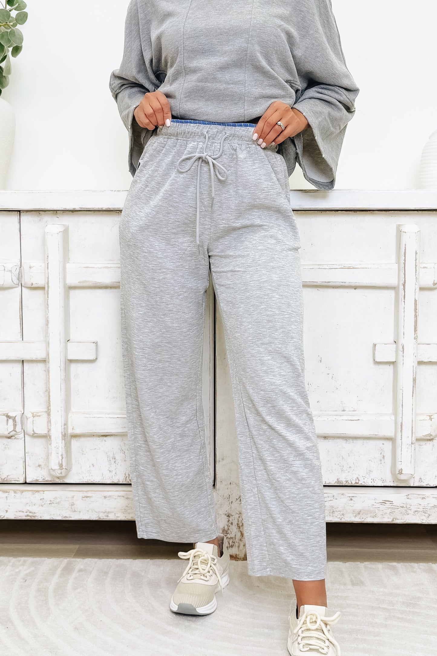 Washed Away Sweatpants - Grey