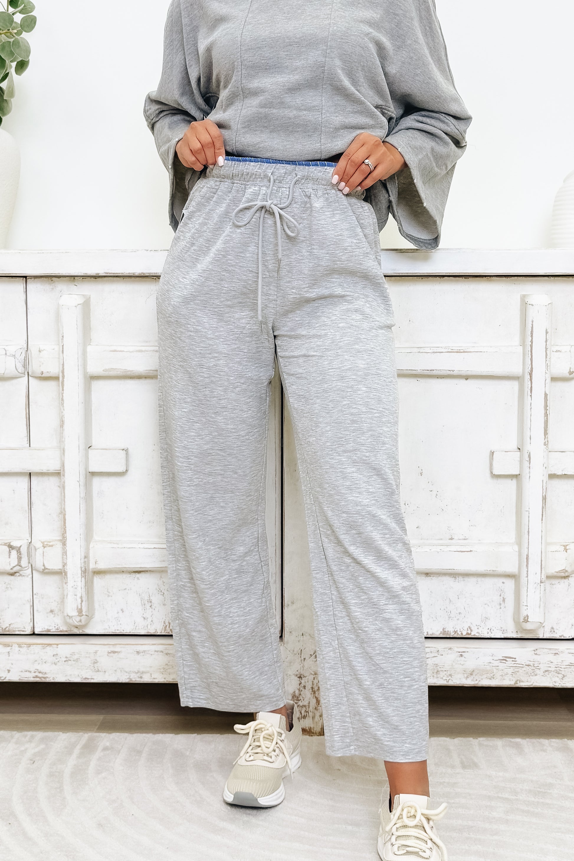 Washed Away Sweatpants - Grey