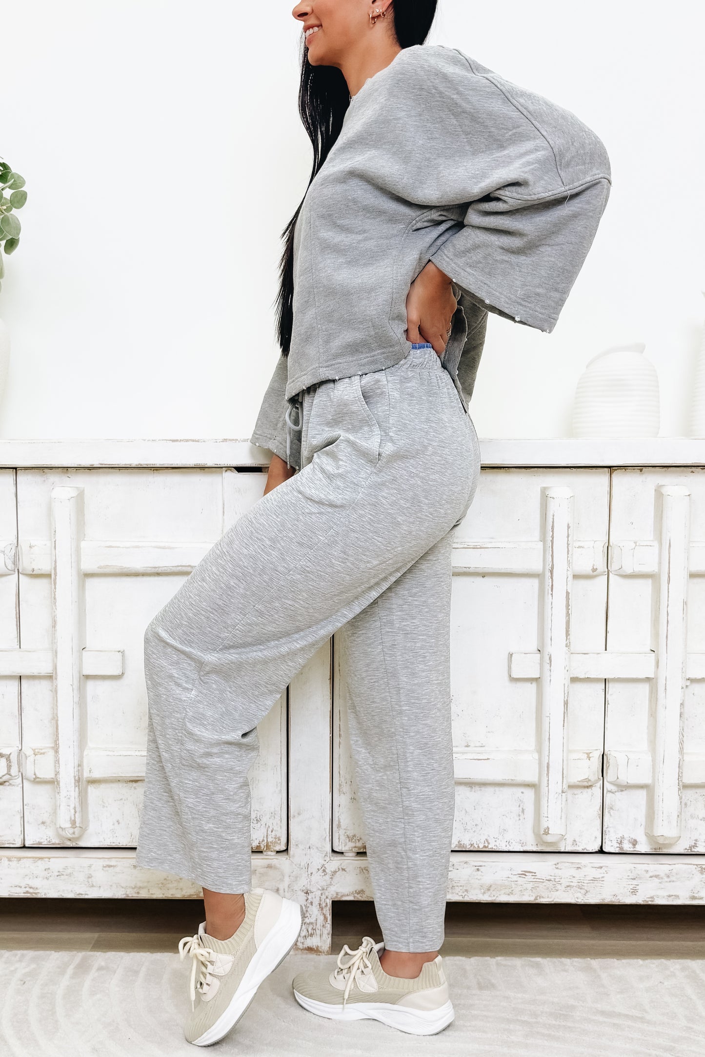 Washed Away Sweatpants - Grey