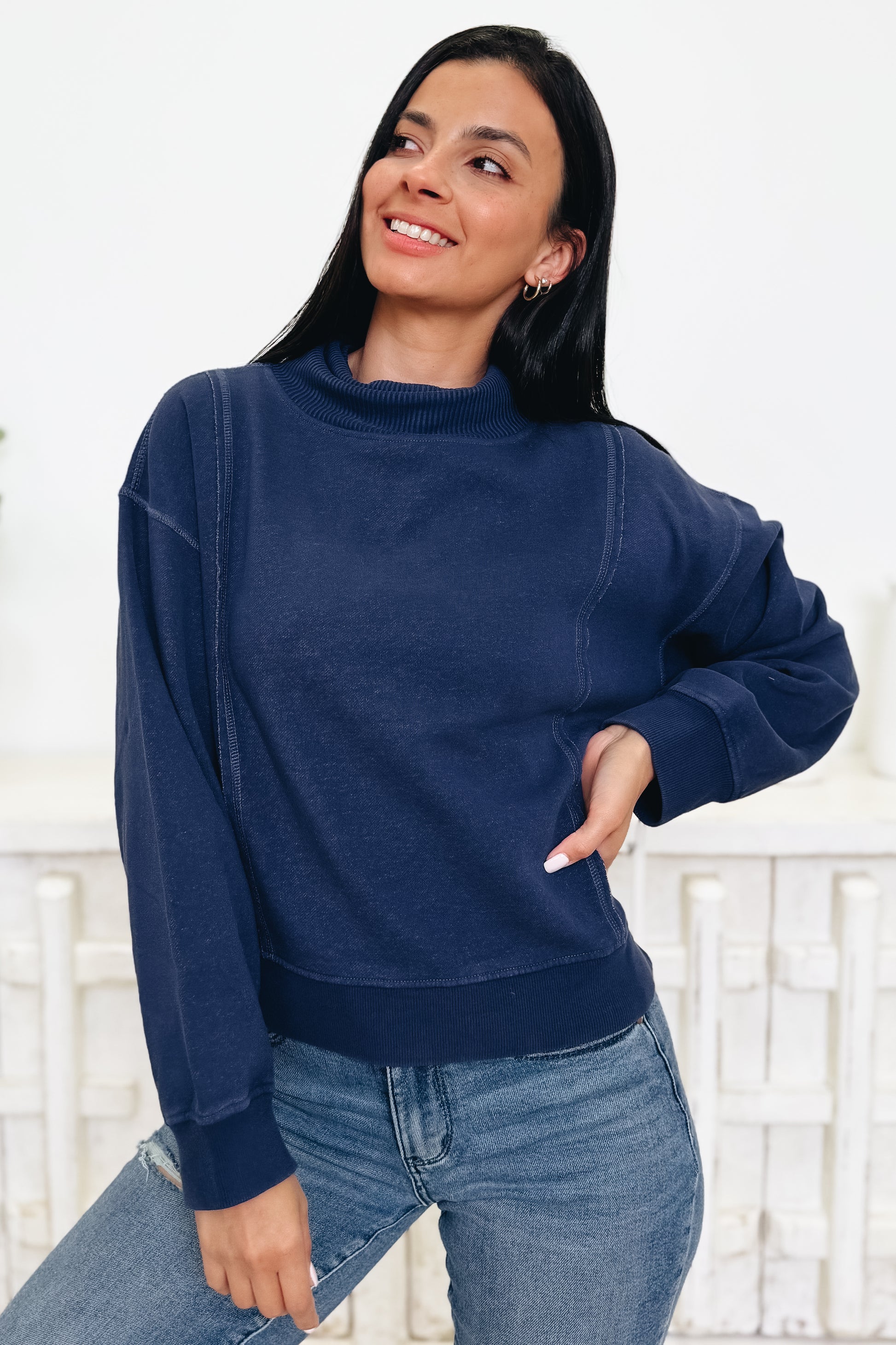 Show It Off Turtleneck Top