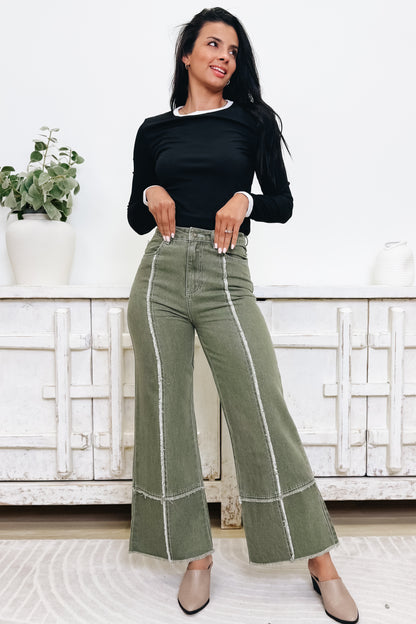 Easy Does It Mid Rise Jeans - 2 Colors!