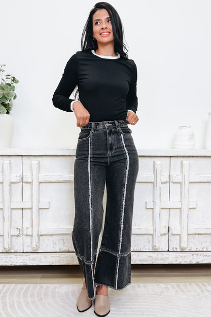 Easy Does It Mid Rise Jeans - 2 Colors!