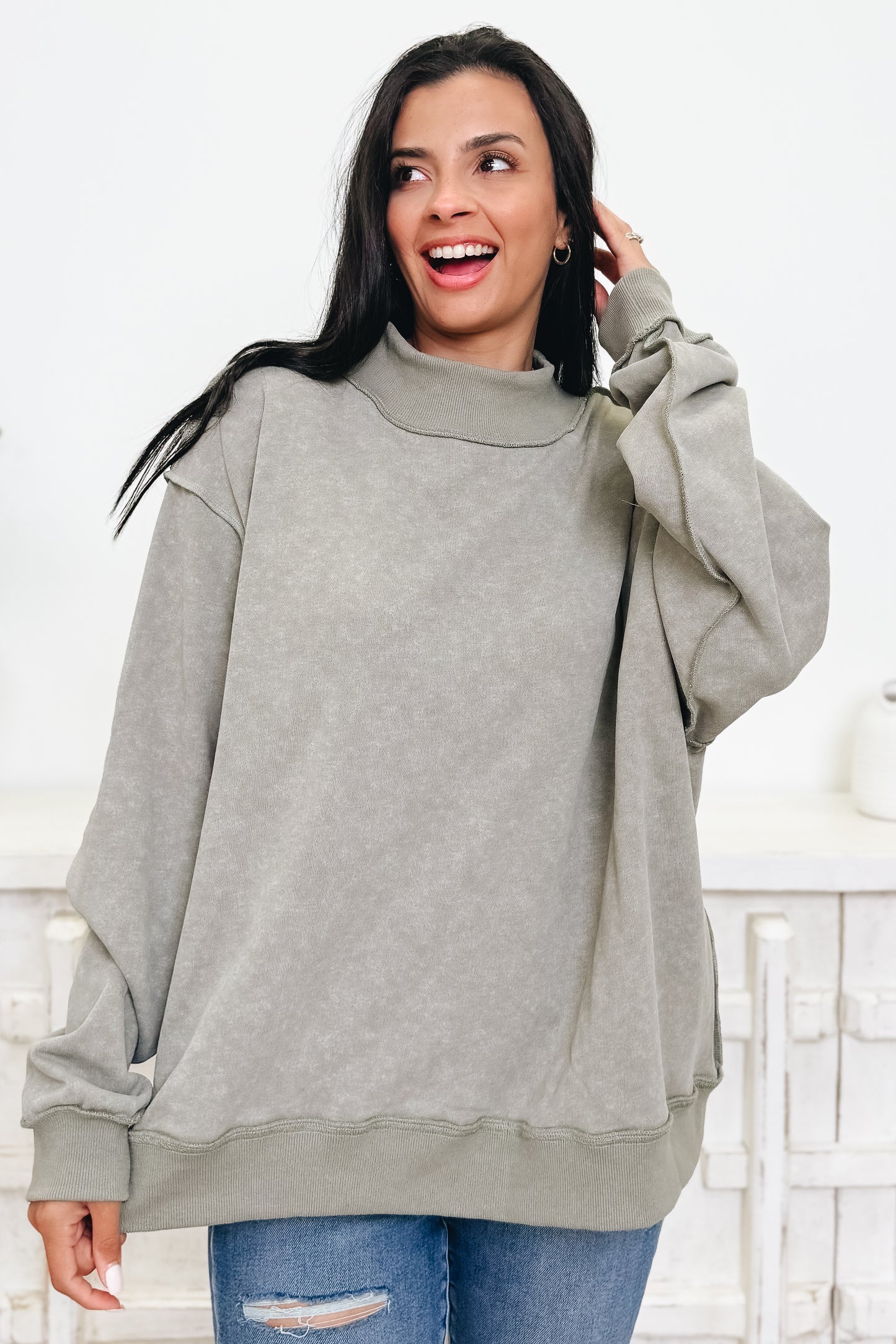 Getting Cozy Sweater Top