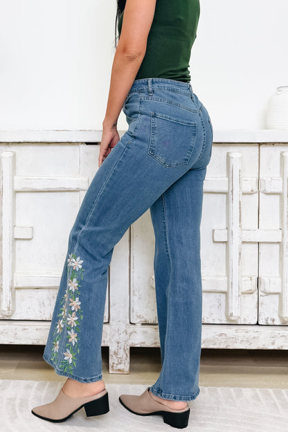 Free Spirit By Anniewear - Flare Jeans - Medium Denim