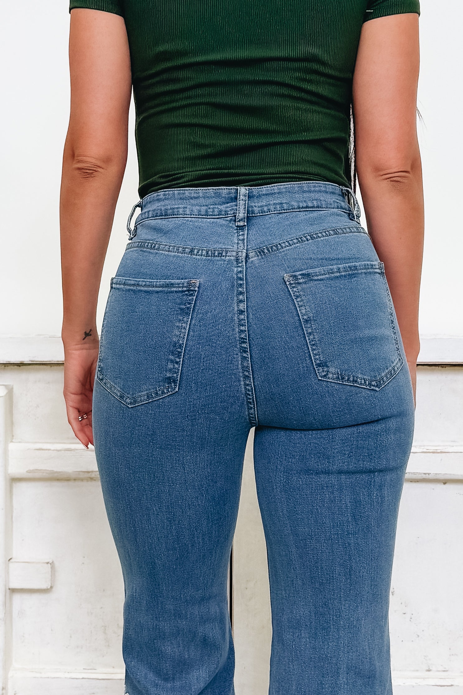 Free Spirit By Anniewear - Flare Jeans - Medium Denim