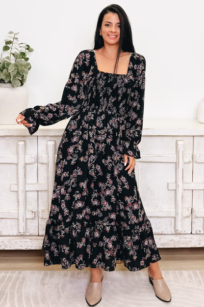 Fit To Flare Floral Dress