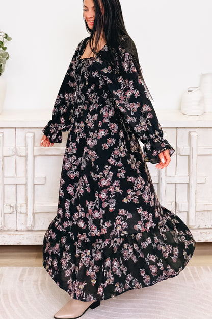 Fit To Flare Floral Dress