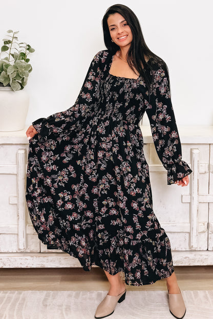 Fit To Flare Floral Dress