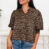 In The Spotlight Leopard Button Down Top