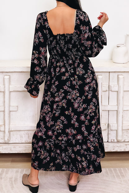 Fit To Flare Floral Dress